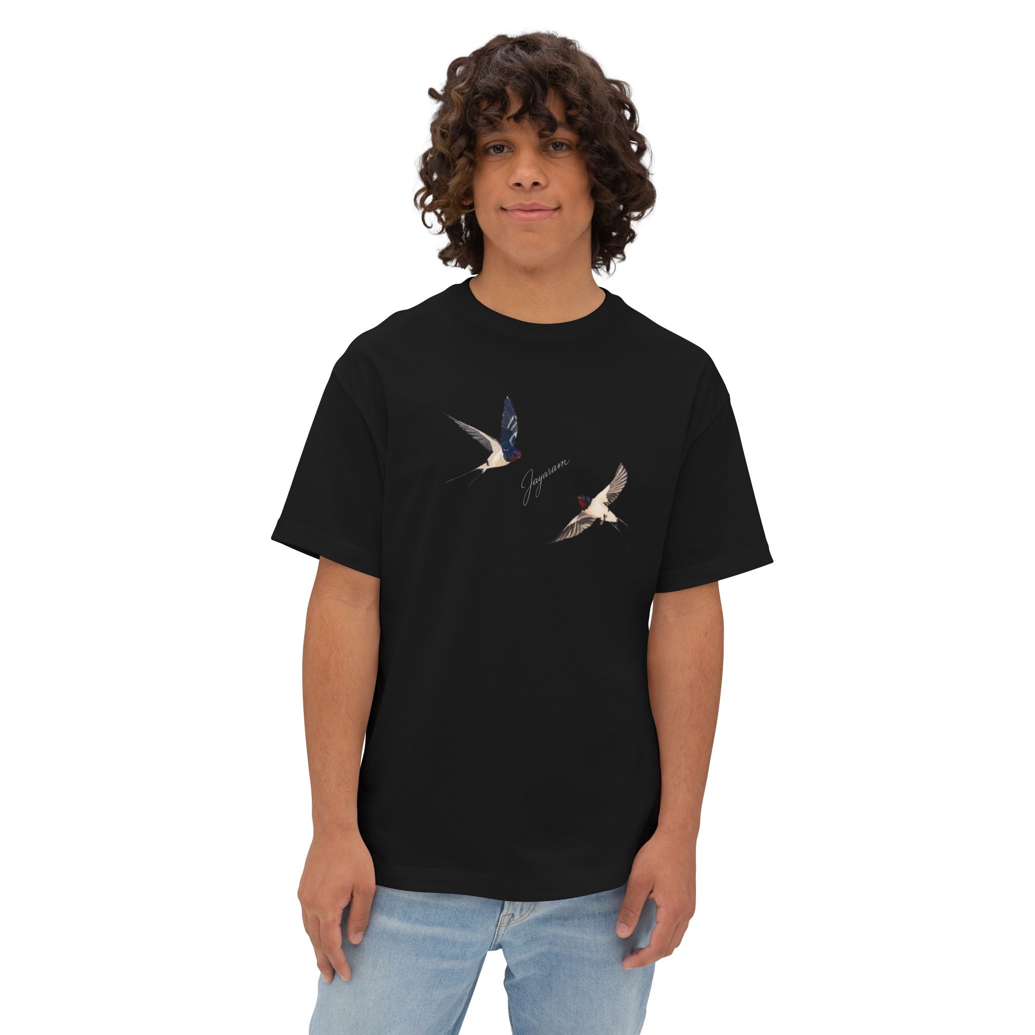 Sparrow BLACK over sized t-shirt
